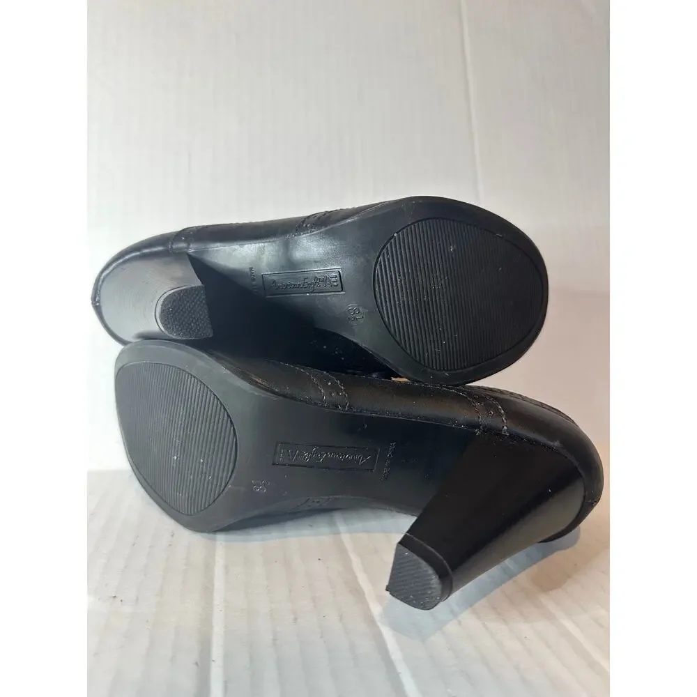 American Eagle Outfitters Black Ankle Boots